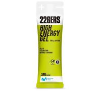 226ers High Energy Caffeine Energy Gels Box Lime 76g 6 Units One Size Green
