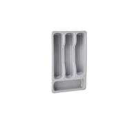 228006 Cutlery Tray Small Gray Plastic 33 x 20 x 6 cm