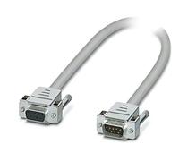 2299987 cable D-sub 9pin female, D-sub 9pin male PVC L: 0.5m grey PHOENIX CONT