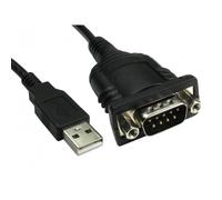 22CM BLACK USB AM - D9M RS232 PROLIFIC PL2303RA C/SET