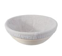 22Cm Bread Proofing Basket With Linen Liner - Sourdough Dough Rising Banneton