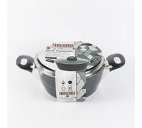 (22cm Casserole Pot) Forged Aluminium Cooking Pots Pans Frying Pan Set