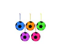 22Cm Pvc Kids Football With Hook Spiral Keychain Outdoor