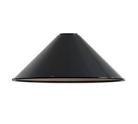 22cm Shiny Finish Black Metal Cone Easy Fit 4cm Top Hole Lampshade Retro Style Pendant Light Shade for Dining Room Lighting, Home Bar Lighting, Restaurant Lighting Industrial Retro Designed