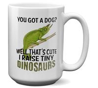 22Feels Large Funny Jackson's Chameleon Mug Pet Repitle Mom Coffee Cup Dad Kid Present Boy Girl (15oz)