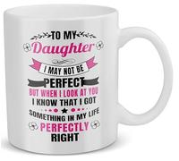22Feels To My Daughter Mug Gift For Daughters From Mom Dad Best Ever Coffee Cup My Teenage Girl Graduation Present Women (11oz)