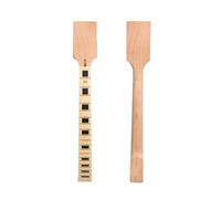 22fret Mahogany Guitar Neck 24.75inch Maple Fretboard Paddle Head Binding