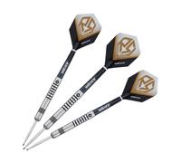 (22g, Silver/Black/Sand) Unicorn Rose Smith Tungsten Darts