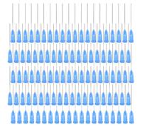 22Gauge 1.5 Inch Blunt Tipped Dispensing Needle, 100pcs Blue (22Ga)