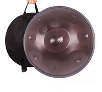 22In Steel Tongue Drum, 12Notes Hand Pan Drums, Tank Drum Percussion Instrument, for Sound Healing Instruments, Street Performances, Festival Celebrations-purple