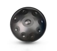 22Inch Heavy Duty Handpan Drum, 440Hz 9Notes D Minor Steel Drum Instrument for Professionals & Beginners, Ideal for Music Creation, Meditation, Yoga, Sound Healing (Color : Starry Sky Gray)