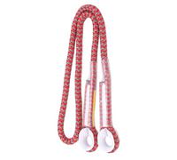 22KN Eye To Eye PreSewn Rock Climbing Rope, 80cm/31.5in Sling Loop Safety Rappelling Abseiling Cord 8.02mm/0.3in Diameter Tree Climbing Gear Arborist Rope Outdoor Gear Lanyard (Red, 1Pc)