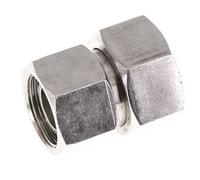 22L & 28L Stainless Steel Straight with Swivel 160 bar FKM O-ring Sealing Cone ISO 8434-1