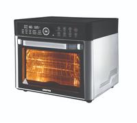 22L Air Fryer Convection Oven Countertop Geepas Silver One Size