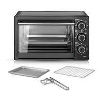 22L Electric Oven, Countertop Multi-Functional For Baking, Roasting, Fries & Cakes, With Visible Window, Home Use