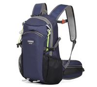 22L Lightweight Hiking Daypack with Waist Pocket Biking Skiing Travel, Navy, 22L US, Hiking Daypack