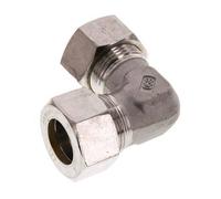 22L Stainless steel 90 deg Elbow Compression Fitting 160 Bar DIN 2353