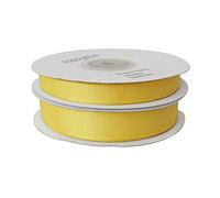 22meter Full Reel Grosgrain Ribbon (#640-Yellow, 16mm Width)