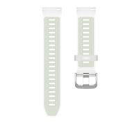 22mm 20mm 18mm Translucent Silicone Strap For Garmin For Forerunner 570 265 255 165 265S For Vivoactive 6 5 4 4S/For Venu 3S 3 2 Plus Band,Light Green,18MM
