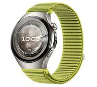 22mm 20mm Nylon Loop Band for Huawei Watch 5 4 3 GT5-4-3-2 46mm Wristband Bracelet for Amazfit for Active 2 for Balance 2 Bip 6 5 Strap,Field Green,for Huawei Watch 5 46mm