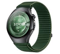 22mm 20mm Nylon Loop Band for Huawei Watch 5 4 3 GT5-4-3-2 46mm Wristband Bracelet for Amazfit for Active 2 for Balance 2 Bip 6 5 Strap,Spruce green,for Huawei GT5,4,3 46mm
