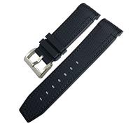 22mm 23mm Curved End Soft Rubber Watchband Fit for Tudor Black Bay GMT Pelagos Waterproof Silicone Watch Strap Gift Tools