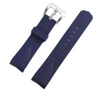 22mm 24mm Silicone Watch Bands Fit For Sports Rubber Strap Fashion Wrist Watch Replacement Accessories Parts