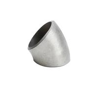 22mm 25mm 27mm 32mm 34mm 38mm 42mm 45mm 48mm 51mm 57mm 60mm 76mm OD 304 Stainless Steel 45 Degree Elbow Butt Welded Pipe Fitting(25x2mm)