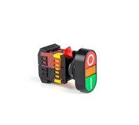 22mm/25mm/30mm APBB-22/AS22/PPBB-30 on/Off Start Stop Push Button Switch 10A/660V Self-reset/Momentary Light Switch IDGTTLDF(APBB-22,380V)
