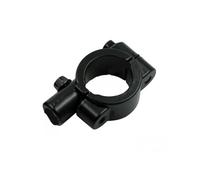 22mm 25mm Handlebar 10mm 8mm Thread Motorcycle Mirror Mount Clamp Rear View Mirror Holder Adapter Clamp Base Mirror Stem Extender(M8 25mm-Black)