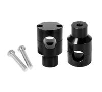 22MM 25MM Motorcycle Handlebar Riser Up Bracket Clamp Kit For 1'' 7/8" Handle Bars Universal Black/Chrome Motorcycle Risers