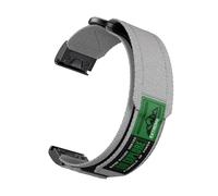 22mm 26mm Nylon Quick Fit Strap for Garmin Fenix 7X 8 7 Pro 6X 6 5X 5Plus Tactix7 Forerunner 965 955 Enduro 3 2 Loop Band Accessories(Grey,22mm-Epix Gen 2)