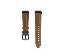 22mm 26mm Quick Release Leather Strap Fit For Garmin Fenix 7X 7 6 6X Pro 5 5X Plus Quatix Epix Gen 2 MARQ(Brown,QuickFit 26mm)