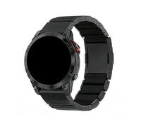 22mm 26mm Quick Release Titanium+Silicone Band For Garmin Fenix 8 7X 7 6X 6 Pro 5X 5 Plus Tactix8 7pro Replace Bracelet(Black+Black,22mm Forerunner 965 970)