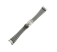 22mm 316L Steel Solid Curved End Screw Links With Oyster Clasp Jubilee Bracelet Watch Band Strap Compatible With Seiko 5 SRPD53K1