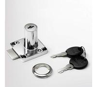 22mm / 32mm Drawer Lock Cam Lock, Cylinder Furniture Lock with Key Set Glass Cabinet Door Security Lock