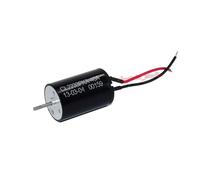 22mm*33mm Big Coreless electronic starter DC 12V-24V 4600RPM Mute Low Speed Strong Magnet Large Torque electronic starter D-shaft