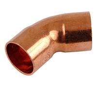 22mm 45 Degree Elbow - End Feed - Bag of 5