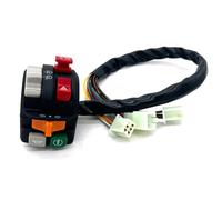 22mm 7/8" 1pcs Motorcycle Handlebar Switches Horn Button Turn Signal Headlight Electric Start Kill Handlebar Controller Switch Motorcycle Parts ignition switch button