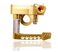 22mm 7/8" BILLET THUMB THROTTLE ASSEMBLY FOR YAMAHA BANSHEE YFZ RAPTOR 350 660 700 YFZ350 Blaster Banshee YFZ450 Warrior (golden)