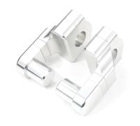 22mm 7/8" For Suzuki Universal Motorcycle Rotating Handlebar Risers(SILVER)