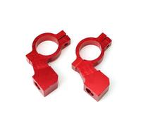 22mm 7/8" Handlebar CNC Aluminum Motorcycle ATV Rear View Mirror Bracket Mount Adapter Holder Clamp Screw Support Bracket(Red)