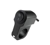 22mm 7/8in Handlebar Headlight Control Switches Aluminum Scooter Fog Light On/Off Button Motorbike Accessories Aluminum Alloy Handlebar