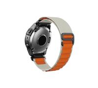 (22mm, A8-White orange) For Garmin Fenix6x 6por Nylon Watch Strap Quick Release For 7x Pro Enduro Instinct Mk15xplus 22 26mm Arm Strap