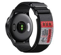 22mm Adjustable Nylon Watch Band, Quick Release with Stars-Stripes Flag Hook and Loop Strap, Compatible with Garmin for Men