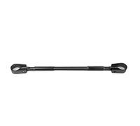 22mm Alloy Aluminum Motorcycle Handlebar Brace Crossbar Modified Strengthen Handle Bar Clamp Balance Beam Cross Stabilizers(Black)