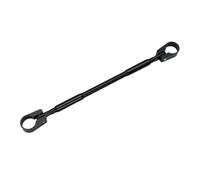 22mm Alloy Aluminum Motorcycle Handlebar Brace Crossbar Modified Strengthen Handle Bar Clamp Balance Beam Cross(Black)