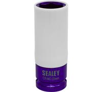 22mm Alloy Wheel Impact Socket - 1/2" Square Drive - Rim Protect Sleeved Socket