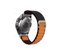 (22mm, B5-Black orange) For Garmin Fenix6x 6por Nylon Watch Strap Quick Release For 7x Pro Enduro Instinct Mk15xplus 22 26mm Arm Strap