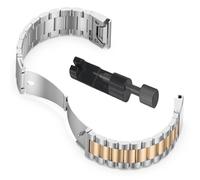 22mm band for Garmin quatix Fenix 7 Pro / 6 pro / 5 Plus Watch Band, Metal stainless steel Strap for Garmin Descent G1 MARQ Approach S62 S70 Epix pro 47mm Wristband